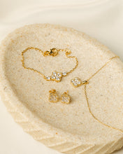 Load image into Gallery viewer, Diamond Clover Earrings