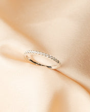 Load image into Gallery viewer, Signature Diamond Half Eternity Ring (Petite)