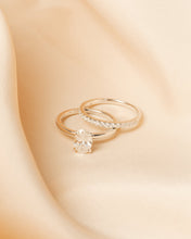 Load image into Gallery viewer, Signature Diamond Half Eternity Ring (Petite)