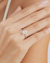 Load image into Gallery viewer, Signature Solitaire Oval Brilliant Engagement Ring