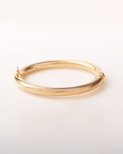 Load image into Gallery viewer, Gold Textured Tube Bangle