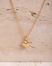 Load image into Gallery viewer, Gold Prism Heart Pendant