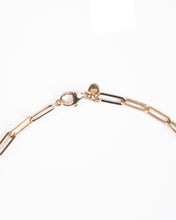 Load image into Gallery viewer, Paperclip Necklace in Yellow Gold