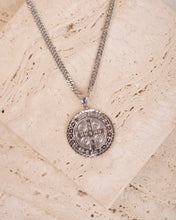 Load image into Gallery viewer, St. Benedict Pendant in White Gold