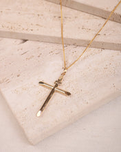 Load image into Gallery viewer, Cross Pendant in Yellow Gold (Large)