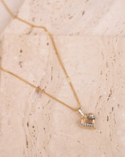 Load image into Gallery viewer, Striped Heart Pendant