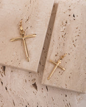 Load image into Gallery viewer, Cross Pendant in Yellow Gold (Small)