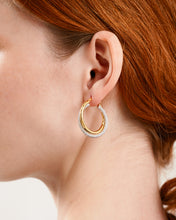 Load image into Gallery viewer, Elsa Earrings in Yellow Gold and White Gold
