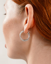 Load image into Gallery viewer, Elsa Earrings in White Gold (Small)
