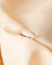 Load image into Gallery viewer, Signature Diamond Half Eternity Ring (Petite)
