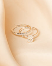 Load image into Gallery viewer, Signature Diamond Half Eternity Ring (Petite)
