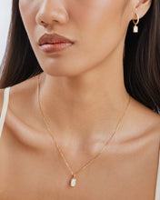 Load image into Gallery viewer, Signature Emerald Cut Bezel Pendant and Necklace
