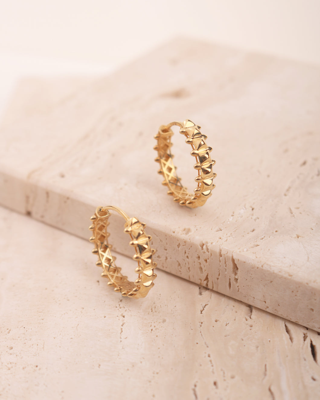 Chiara Earrings in Yellow Gold