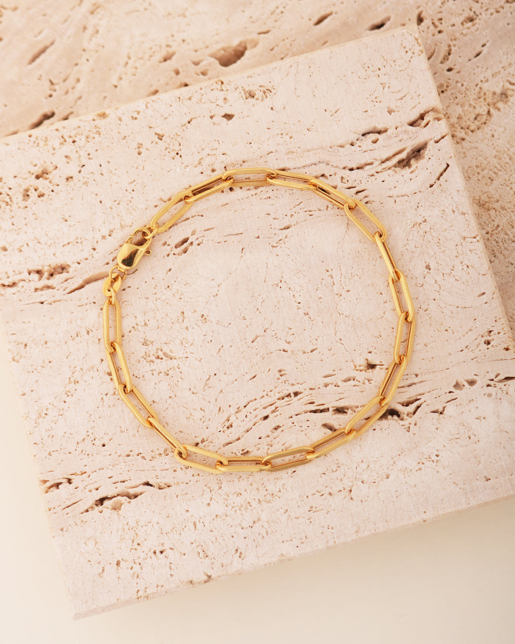 Skinny Paperclip Bracelet