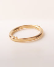 Load image into Gallery viewer, Gold Textured Tube Bangle
