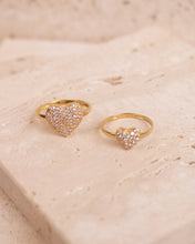 Load image into Gallery viewer, Sparkling Heart Ring
