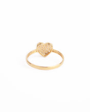 Load image into Gallery viewer, Mini Sparkling Heart Ring
