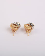 Load image into Gallery viewer, Cassia Tricolor Knot Earrings
