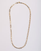 Load image into Gallery viewer, Paperclip Necklace in Yellow Gold
