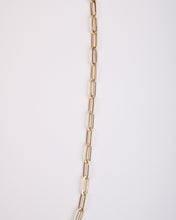 Load image into Gallery viewer, Paperclip Necklace in Yellow Gold
