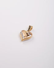 Load image into Gallery viewer, Striped Heart Pendant
