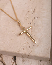 Load image into Gallery viewer, Cross Pendant in Yellow Gold (Small)

