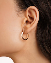 Load image into Gallery viewer, Nadine Hoop Earrings (Rose Gold)
