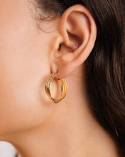 Load image into Gallery viewer, Celina Triple Hoop Earrings (Medium)
