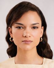 Load image into Gallery viewer, Celina Triple Hoop Earrings (Medium)
