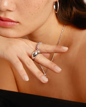 Load image into Gallery viewer, White Dome Ring
