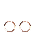 Load image into Gallery viewer, Nadine Hoop Earrings (Rose Gold)

