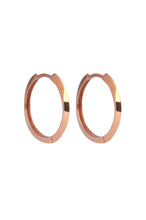 Load image into Gallery viewer, Nadine Hoop Earrings (Rose Gold)
