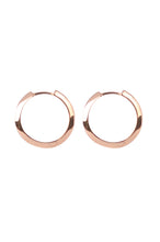 Load image into Gallery viewer, Nadine Hoop Earrings (Rose Gold)
