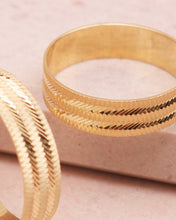 Load image into Gallery viewer, Wedding Band (Textured Design)
