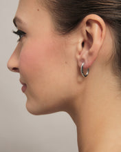Load image into Gallery viewer, Oval Hoop Earrings
