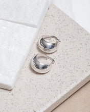 Load image into Gallery viewer, Dome Hoop Earrings
