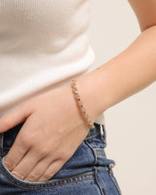 Load image into Gallery viewer, Rose Gold Bangle with Pavé
