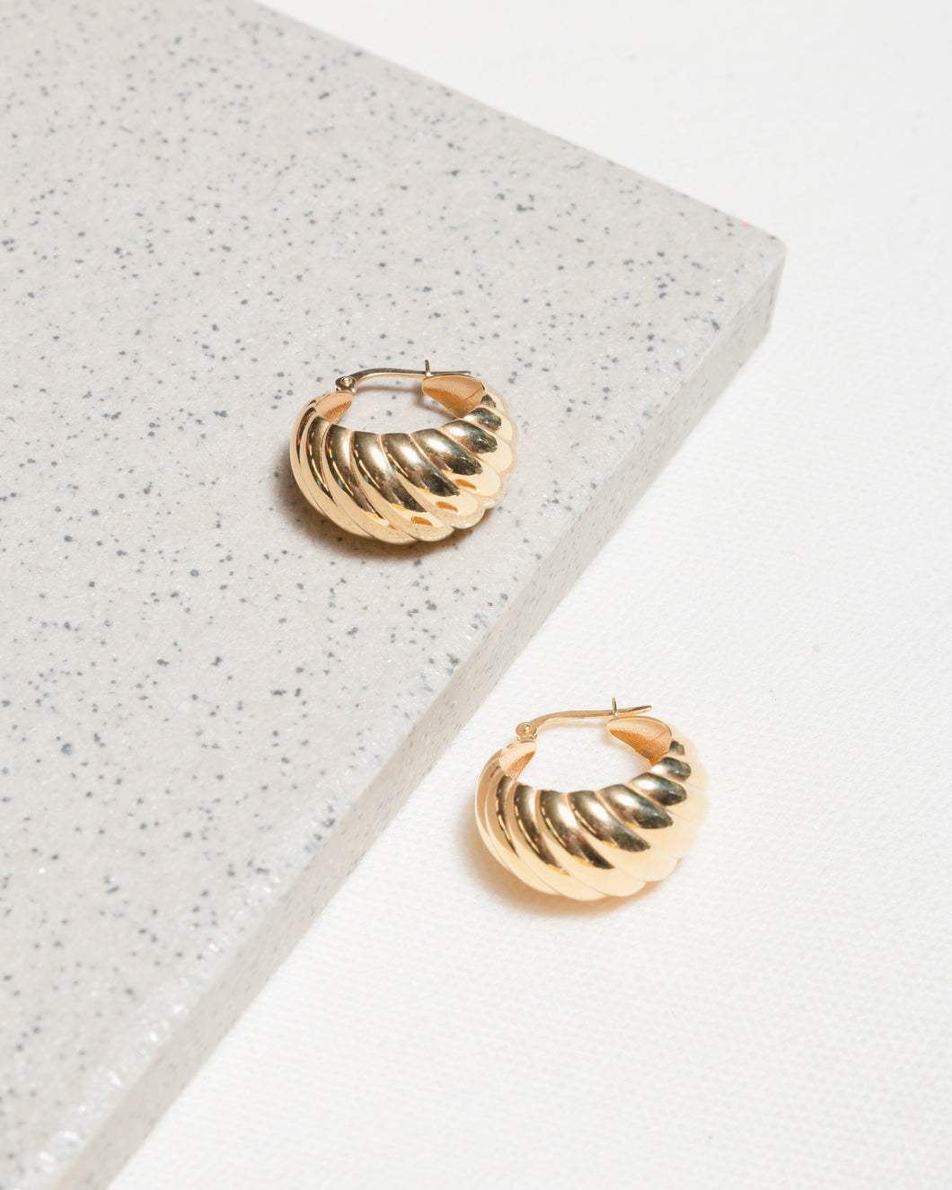 Croissant Hoop Earrings